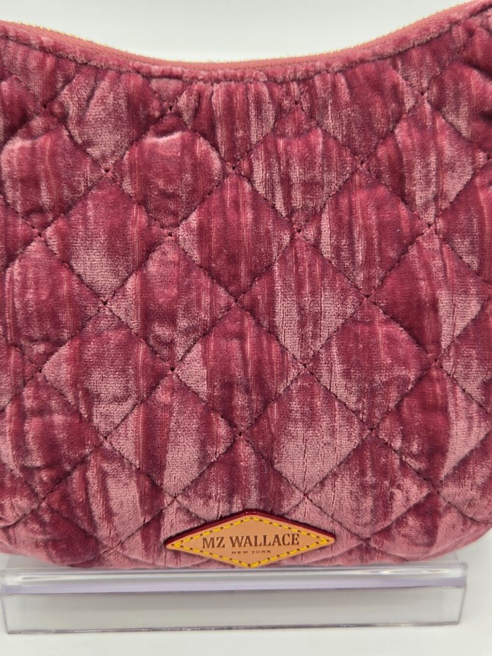 MZ Wallace Velvet Crossbody Bag | Petal Velvet | New With Tags - Picture 6 of 10